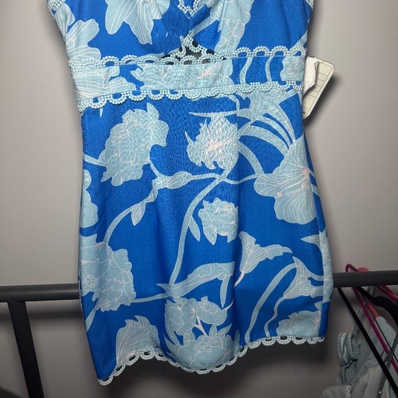 Blue Summer  Dress - Picture 2 of 2